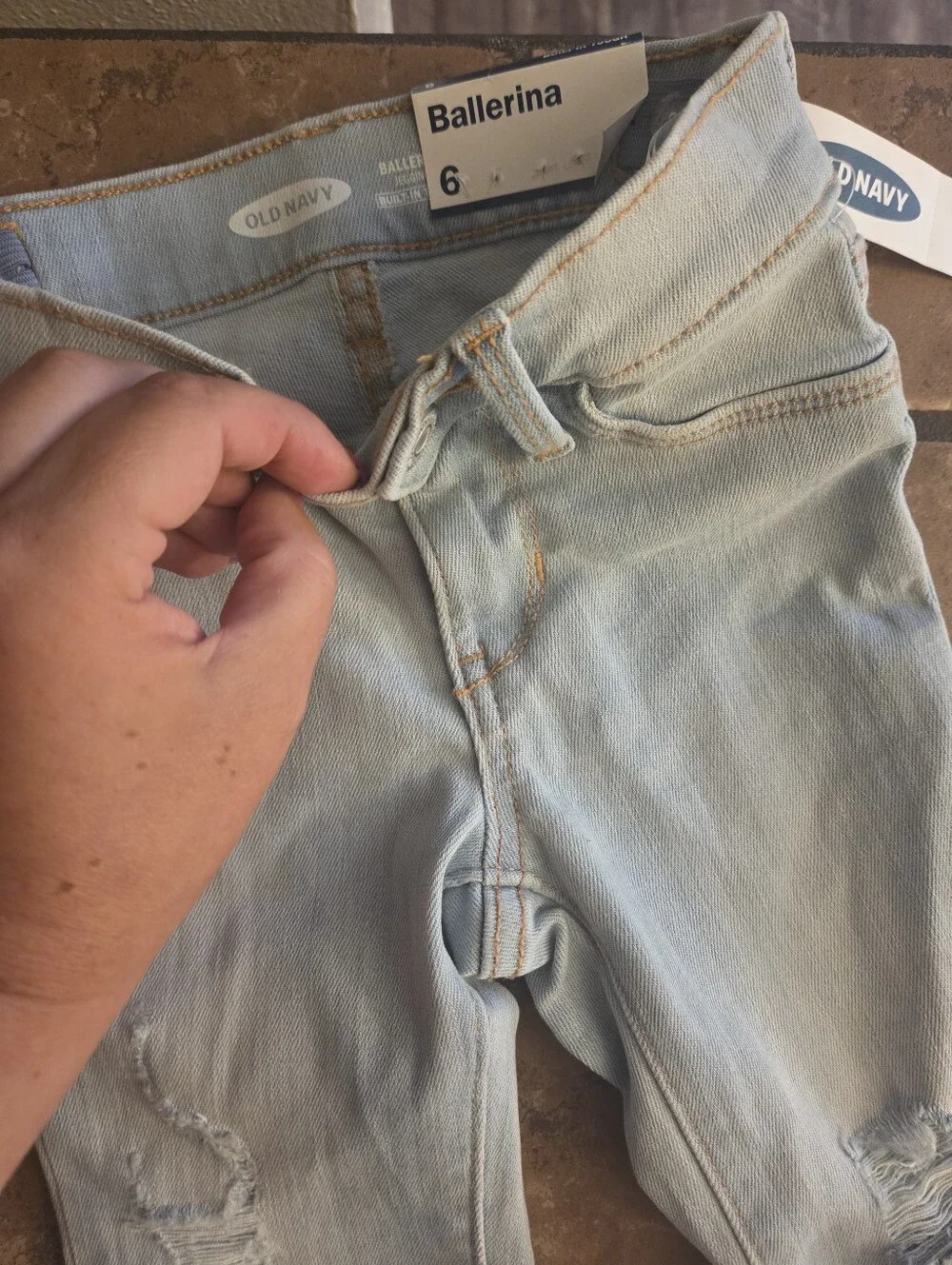 Old Navy Light Blue Skinny Kids Jeans